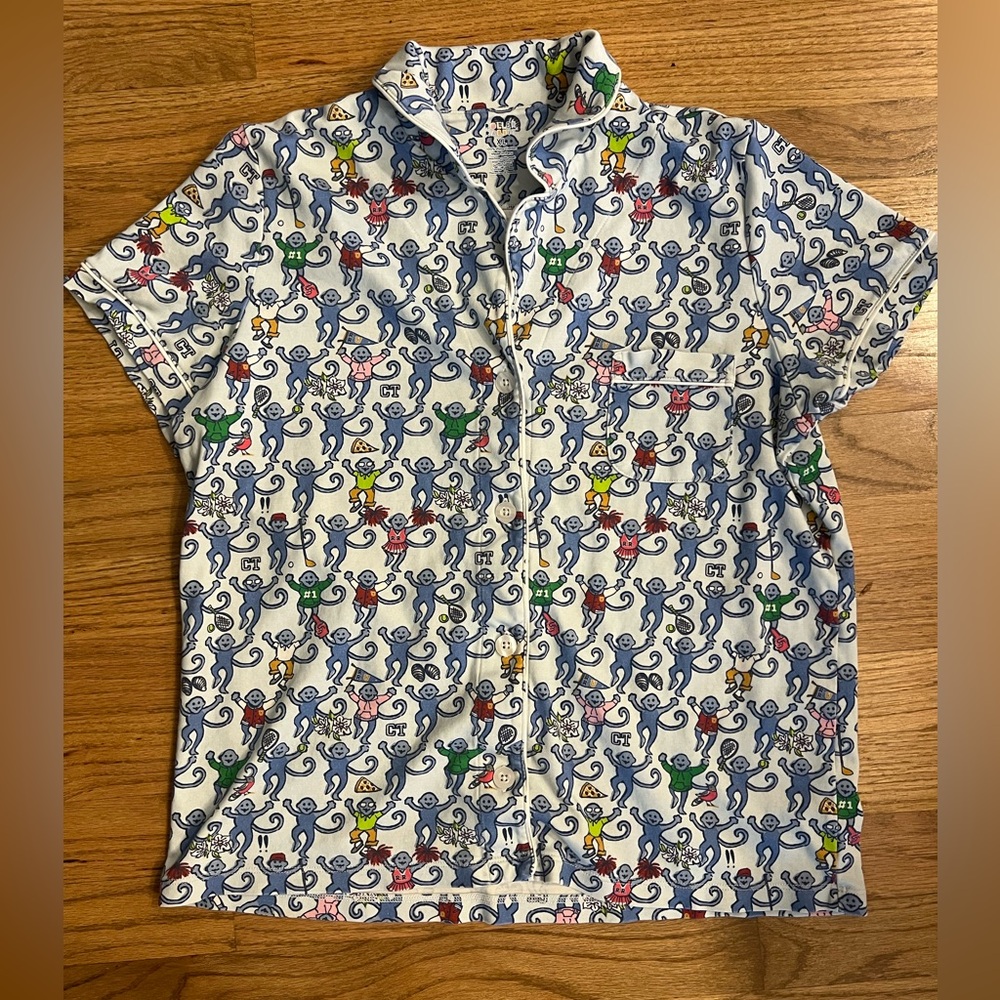 Roller Rabbit pajama top